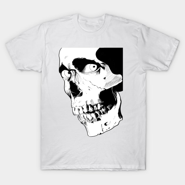 Evil Dead Skull T-Shirt by KreepyKustomz